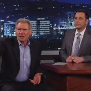 Why Harrison Ford stormed off Jimmy Kimmel's set (Hint: Chewie smackdown)