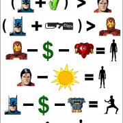 Image of the day: Equation proves Batman's tougher than Superman AND Iron Man