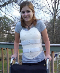 This Girl Turned Her Medical Backbrace Into A Badass Steampunk Corset
