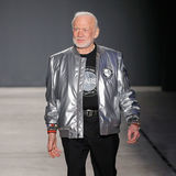 Buzz Aldrin and Bill Nye walk the catwalk in space-themed fashion show