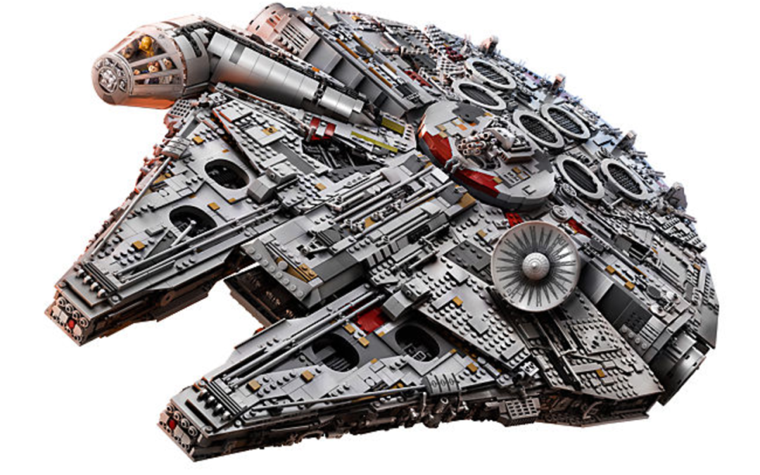 Your eyeballs will thank you for this LEGO Millennium Falcon time-lapse video