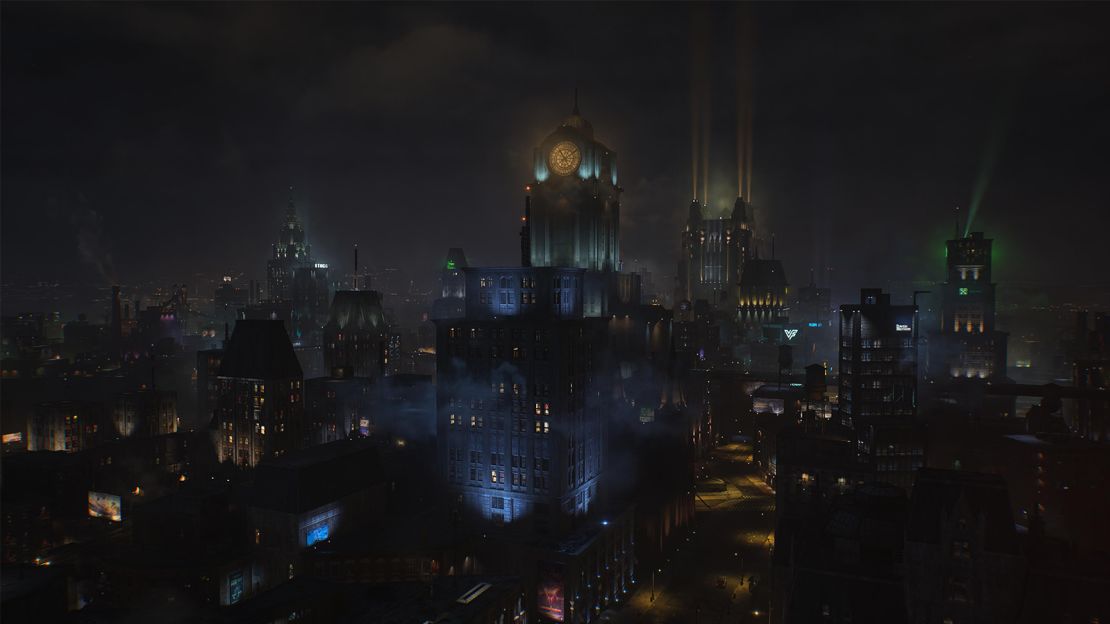 Gotham City in all its glory.